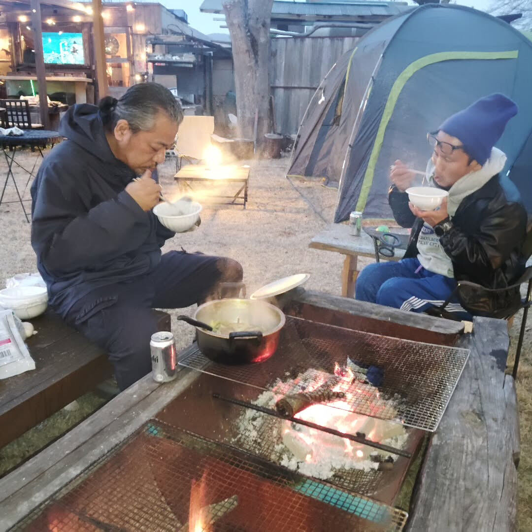 今年の12月30日、年の瀬にみんなで集まって泊まりでBBQを